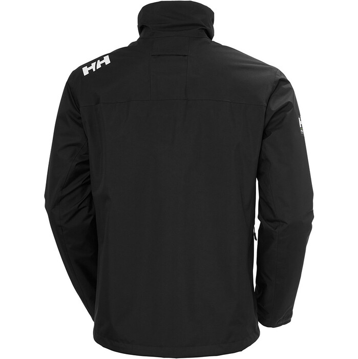 2024 Helly Hansen Hombres Crew Chaqueta De Vela De Capa Intermedia 2.0 34444 - Black